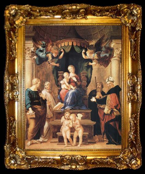 framed  Aragon jose Rafael The Madonna of the canopy, ta009-2